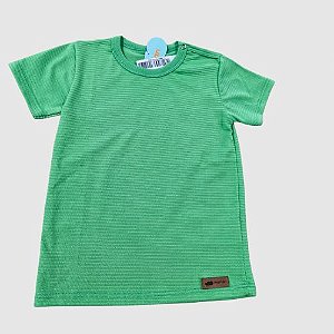 Camiseta Masculina Infantil Malha Relevo