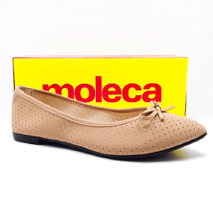 Sapatilha Moleca Nobuck Pele Neo Microfuros