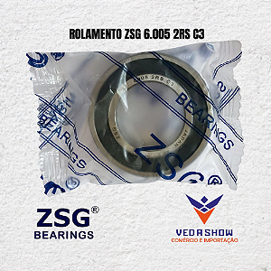 Rolamento ZSG 6.005 2RS C3