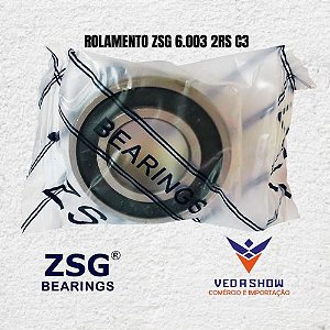 Rolamento ZSG 6.003 2RS C3