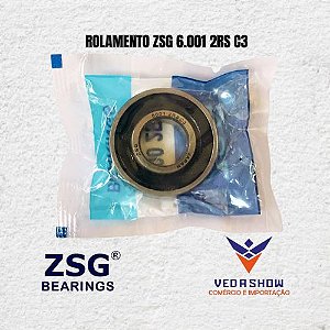 Rolamento ZSG 6.001 2RS C3