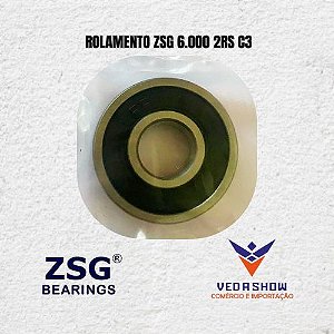 Rolamento ZSG 6.000 2RS C3