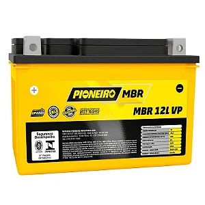 Bateria Pioneiro YT12A-BS MBR 12L-VP Ninja 650R Z1000 Duke 790 GSX 1300