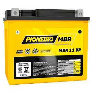 Bateria Pioneiro YTX12-BS MBR 11-VP F850GS Cb 1000 Ninja 650 Tdm 850