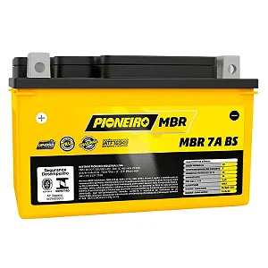 Bateria Pioneiro YTX7A-BS MBR 7A-BS Burgman 125 Future 125 NS 125