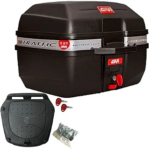 Baú Bauleto Moto Traffic 27 Litros Monolock Universal - Givi