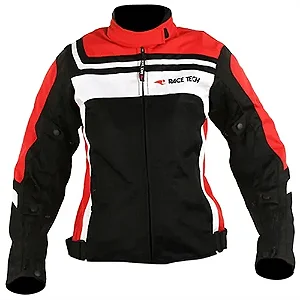 Jaqueta Race Tech Ímola Air Lady Preta/Vermelha - Feminina Tam: P