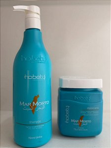 Kit Capilar Mar Morto Hobetý – Shampoo e Máscara Reconstrução Intensiva