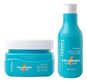 Kit Mar Morto Máscara 300g + Shampoo 300ml Hobety Hobety Mar Morto Hidratação (inclui: É Kit)