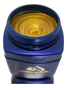 Kit Hobety Banho De Ouro Shampoo 750ml + Mascara 750gr Hobety Ouro Reconstrução (inclui: É Kit)