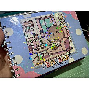 LIVRO DE COLORIR CAPIVARA (COLORING BOOK)