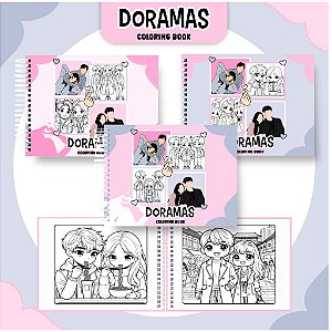 DORAMAS - LIVRO DE COLORIR A5 (COLORING BOOK)