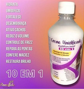 Umidificante creme multifuncional 10x01 fc 500 ml Bonaffide