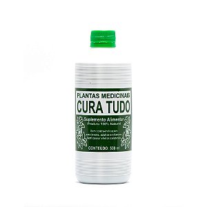 Cura tudo solução liquido fc 500 ml Plantas medicinais