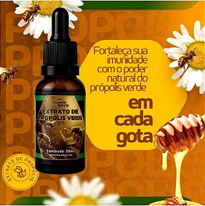 Própolis verde extrato 30% fc 30 ml conta-gotas