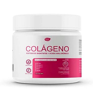 Colágeno com Peptídeos Bioativos + Ácido Hialurônico pó pt 240 grs NATUS GREEN