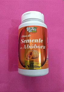 Óleo semente de abóbora 1000mg fc 60 cps NATUS GREEN