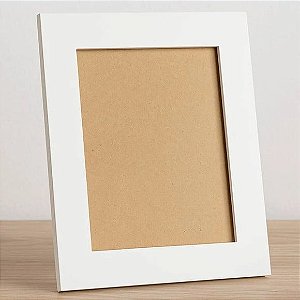 Porta Retrato Simples 10x15 mdf Branco