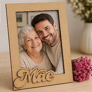 Porta Retrato Dia das Mães mdf 10x15 Personalizado