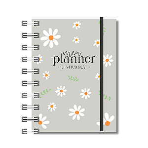 Planner Devocional Bellis Cinza