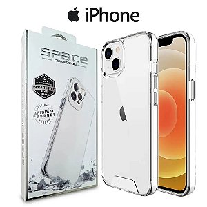 Capa Capinha Space Transparente Anti Impacto TPU Case Apple IPhone 6 7 8 Plus 11 ProMax 12 13 14 16 Pro Max Plus X/Xs Xr