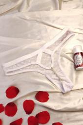 CALCINHA SEXY COM PEROLA ESTILO TAILANDESA TODA TRABALHADO COM ELASTICO