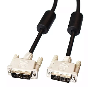 Cabo monitor  Dvi-d X Dvi-d 18+1 Single Link Com Filtro 1,50 metros