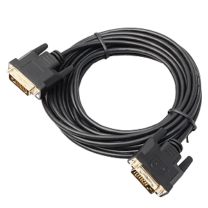 Cabo DVI 24+1 Ultra HD 4k blindado Ethernet 10 Mts