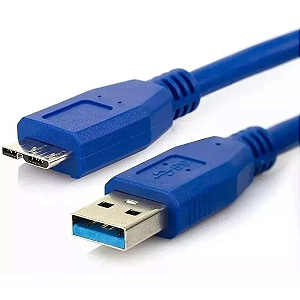 Cabo Usb 3.0 Para Micro B Hd Externo - 3 Metros