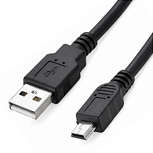 Cabo Mini Usb Blindado Para Camera Canon 5 Metros