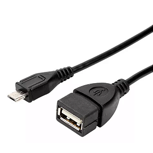 Cabo Adaptador OTG Micro USB 2.0 Conex