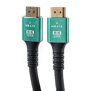 Cabo HDMI 2.1 8K Ultra Premium blindado HD com HDR10 e ARC 10 Metros Conex