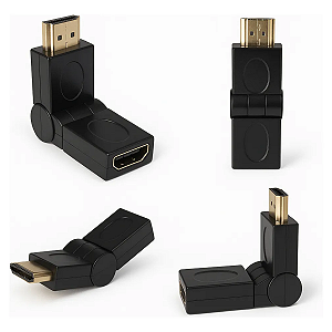 Adaptador Hdmi Emenda Flexível Hdmi Macho X Hdmi Fêmea