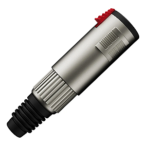 Conector Jack Plug P10 Femea Linha Trava