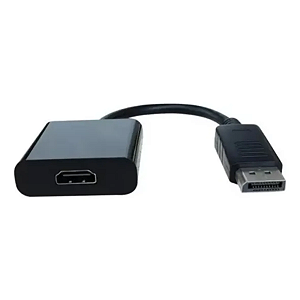 Cabo Adaptador Conector Rabicho Displayport (m) X Hdmi (f)