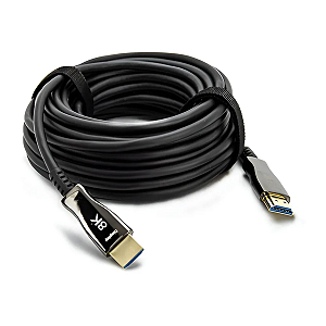 Cabo Hdmi 2.1 8k Fibra Óptica 30mts Desmontável