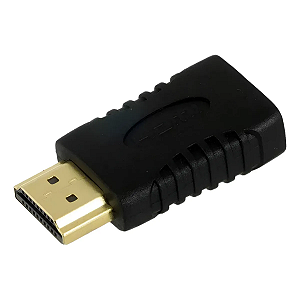 Adaptador Hdmi Macho Para Hdmi Fêmea Conexão Rápida