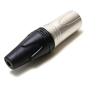 Conector Xlr Dmx Canon Macho 5 Pinos Metal Profissional