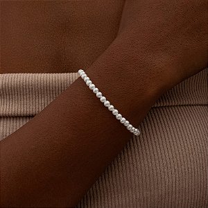 Pulseira Prata 925 com Pérola Shell