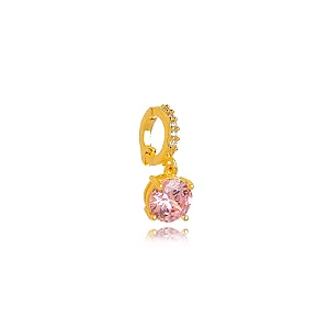 Pingente Redondo Banho Ouro 18k