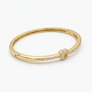 Bracelete Nó Micro Zircônia