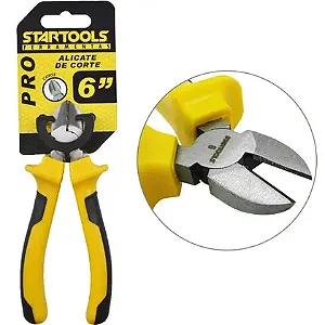Alicate de Corte Diagonal 6'' Startools Amarelo