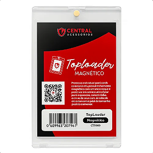 Mag Toploader Magnético Central Magic Pokemon Yugioh Card