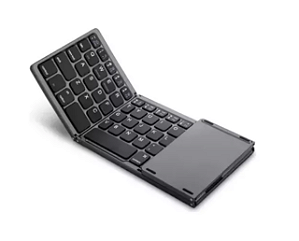 Mini Teclado Portátil Dobrável Sem Fio Bluetooth Touchpad