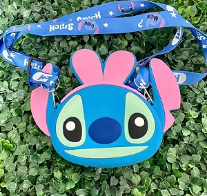 Bolsinha personagem Lilo Stitch