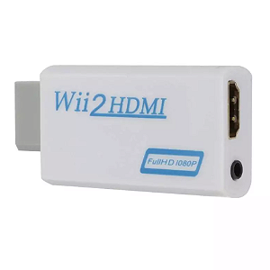 Adaptador HDMI Nintendo Wii Conversor 1080p Full Hd WII2HDMI