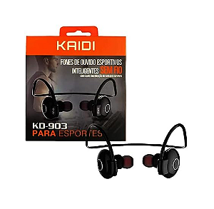 Fone De Ouvido Bluetooth Esportivo Kd-903