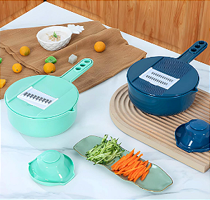 Kit Cortador de Legumes Multifuncional 7 peças