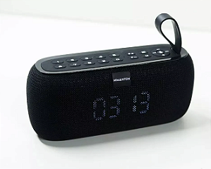Caixa De Som H maston Bluetooth Fm Relógio Digital YX-177