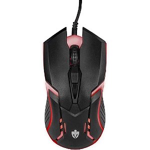 Mouse Gamer Bankai Led Rainbow 1200DPI Sensor Óptico Eg-108 (6062621319)